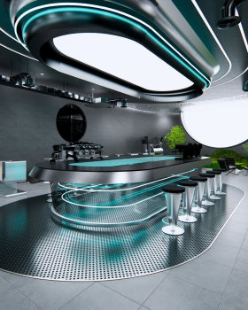 WALL - E coffee shop