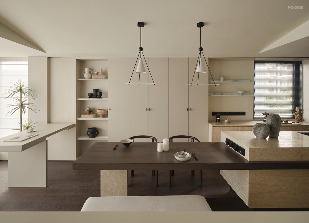 160㎡侘寂新中式 感受当代禅意东方美丨FF design-26