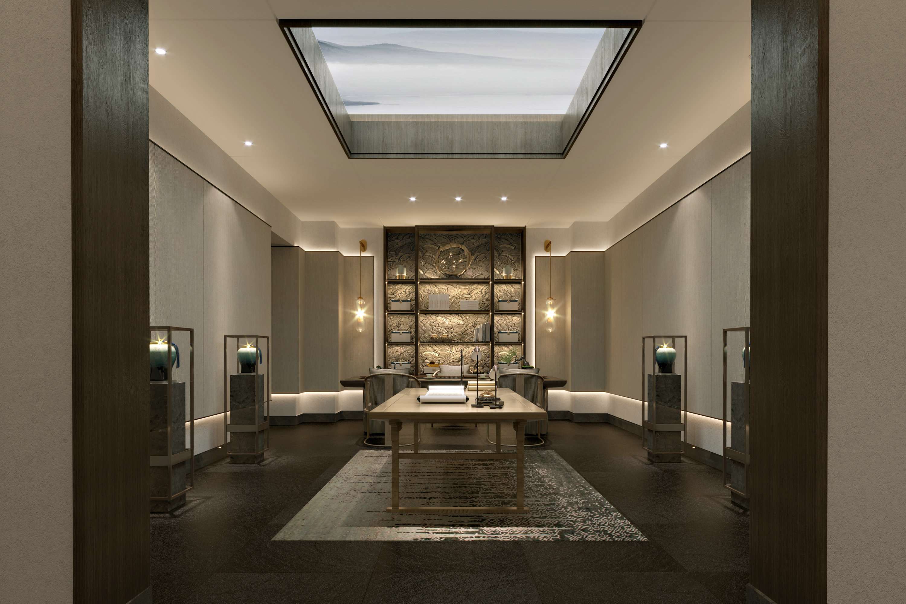 中式风格培训机构，用环境影响孩子-1