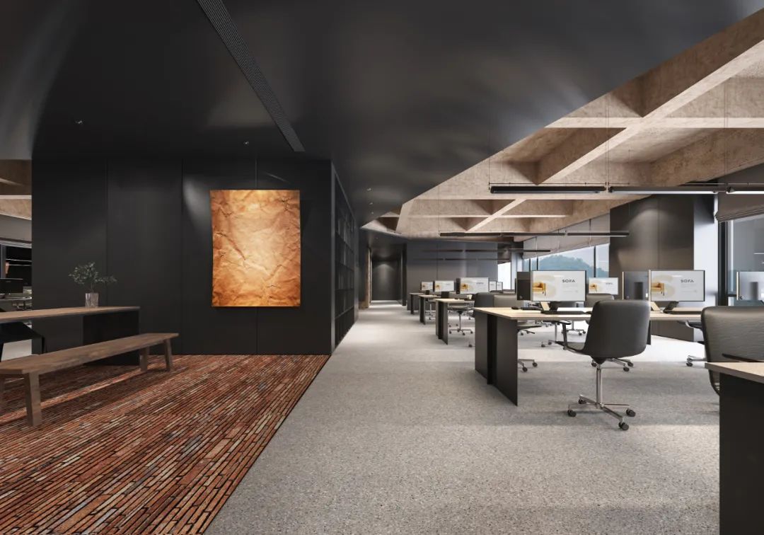 闽南传统元素融合现代办公空间-39