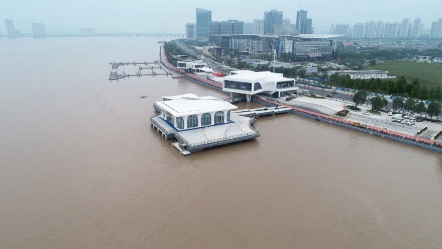 温州瓯江新外滩1·8公里·瓯江光影码头规划丨中国温州丨AntiStatics Architecture非静止建筑设计-23