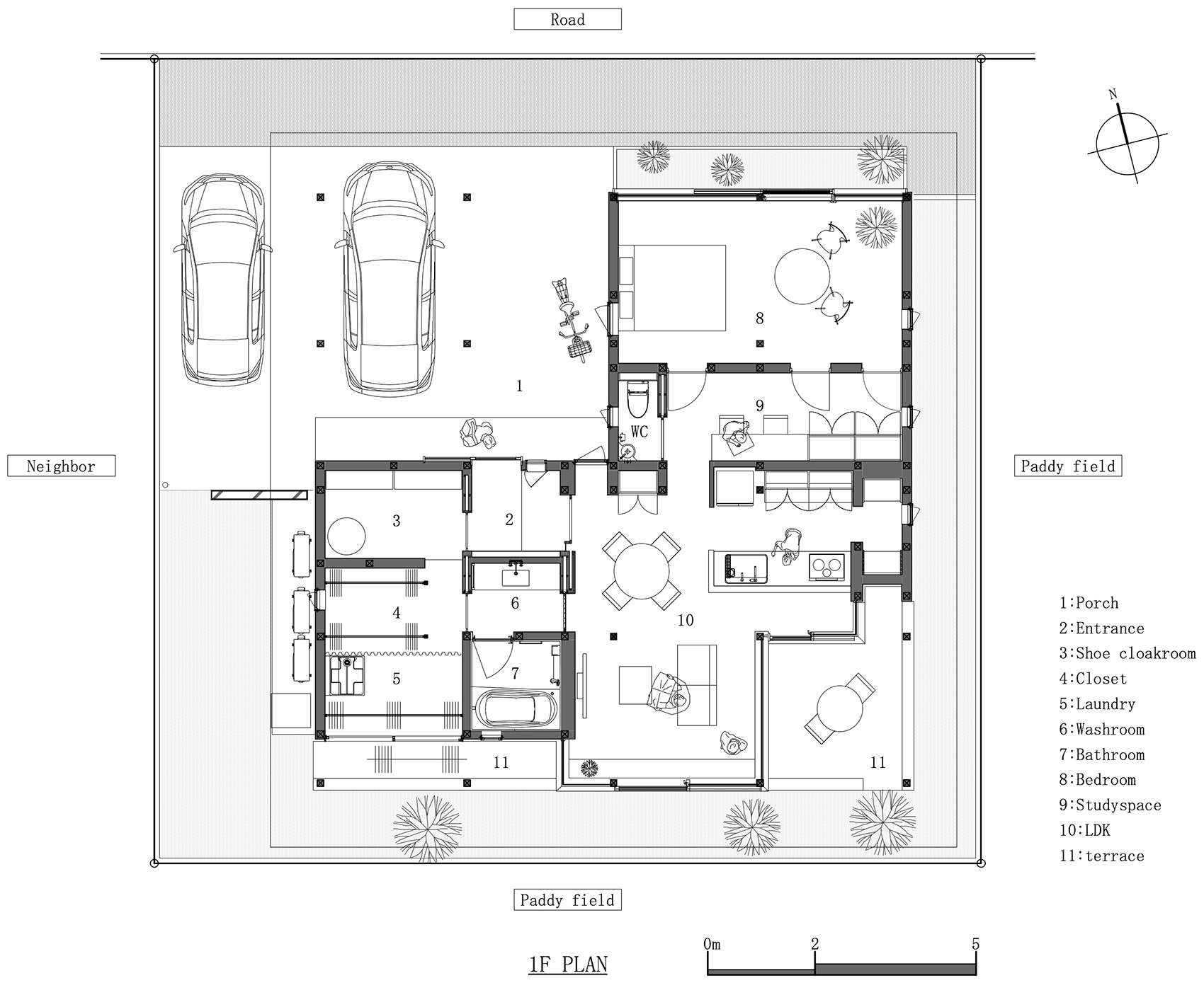 南砺住宅，日本 / Kazuto Nishi Architects-12