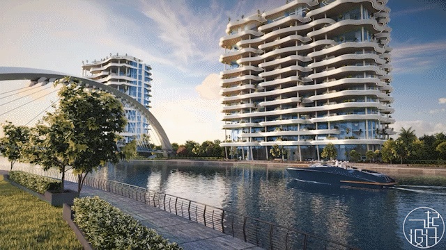 Casa Canal 住宅楼丨阿联酋迪拜丨HBA Interiors-0