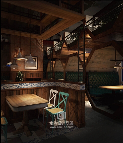 主题餐厅设计-宿迁百悦主题餐厅设计-11