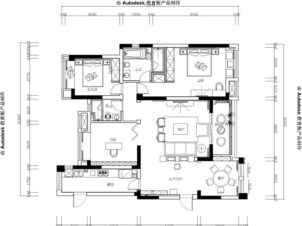 成都禅意平层-38
