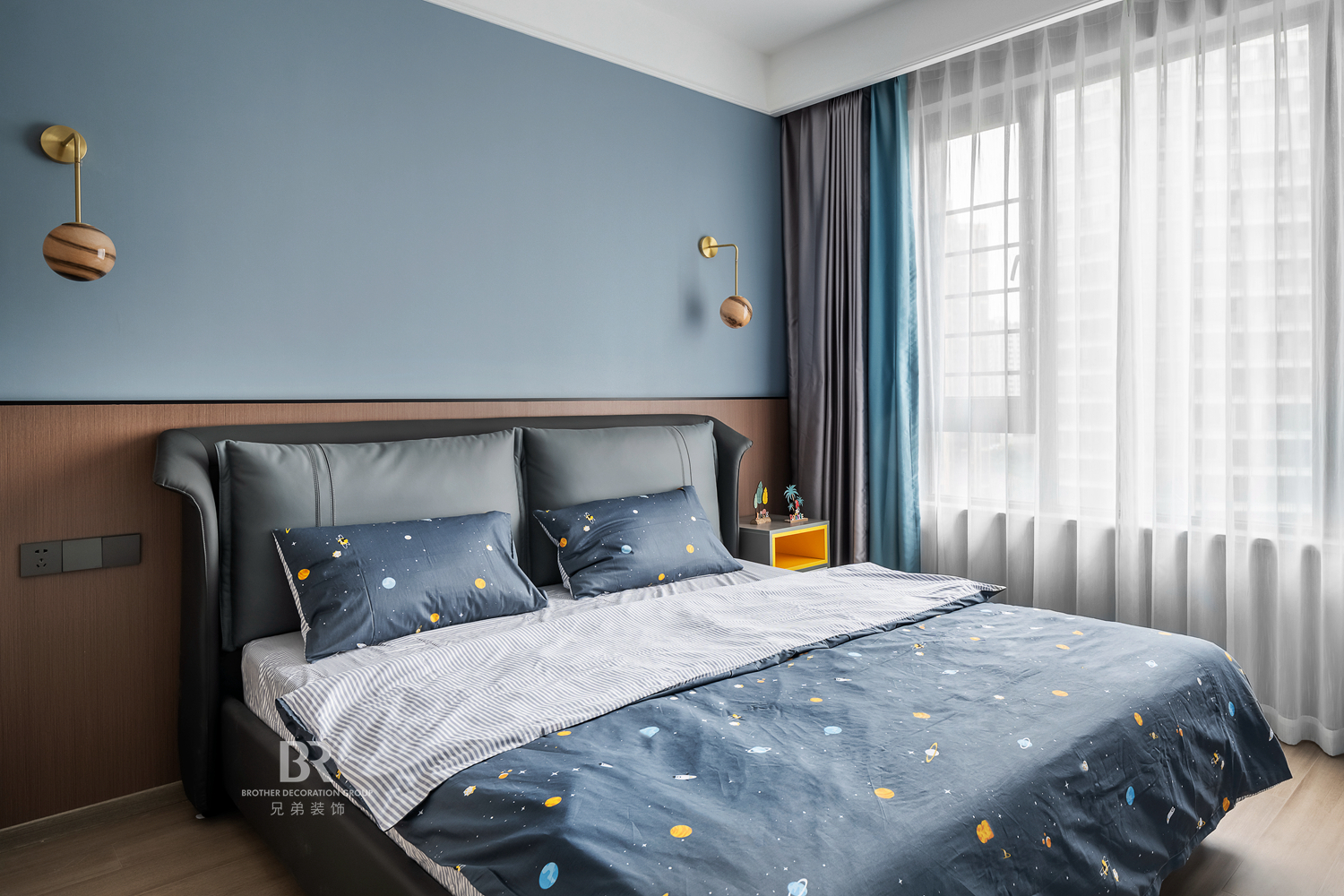 融景城馨园现代轻奢风设计丨兄弟装饰（兄弟装饰全案设计）-20