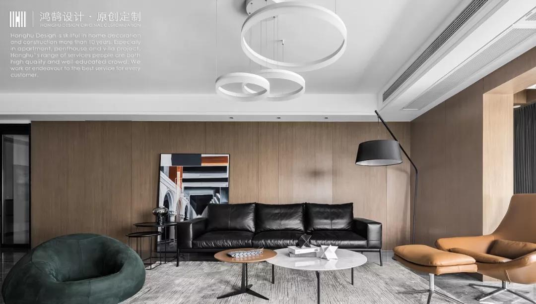 芜湖鸿鹄设计 · 现代简约风平层公寓-5