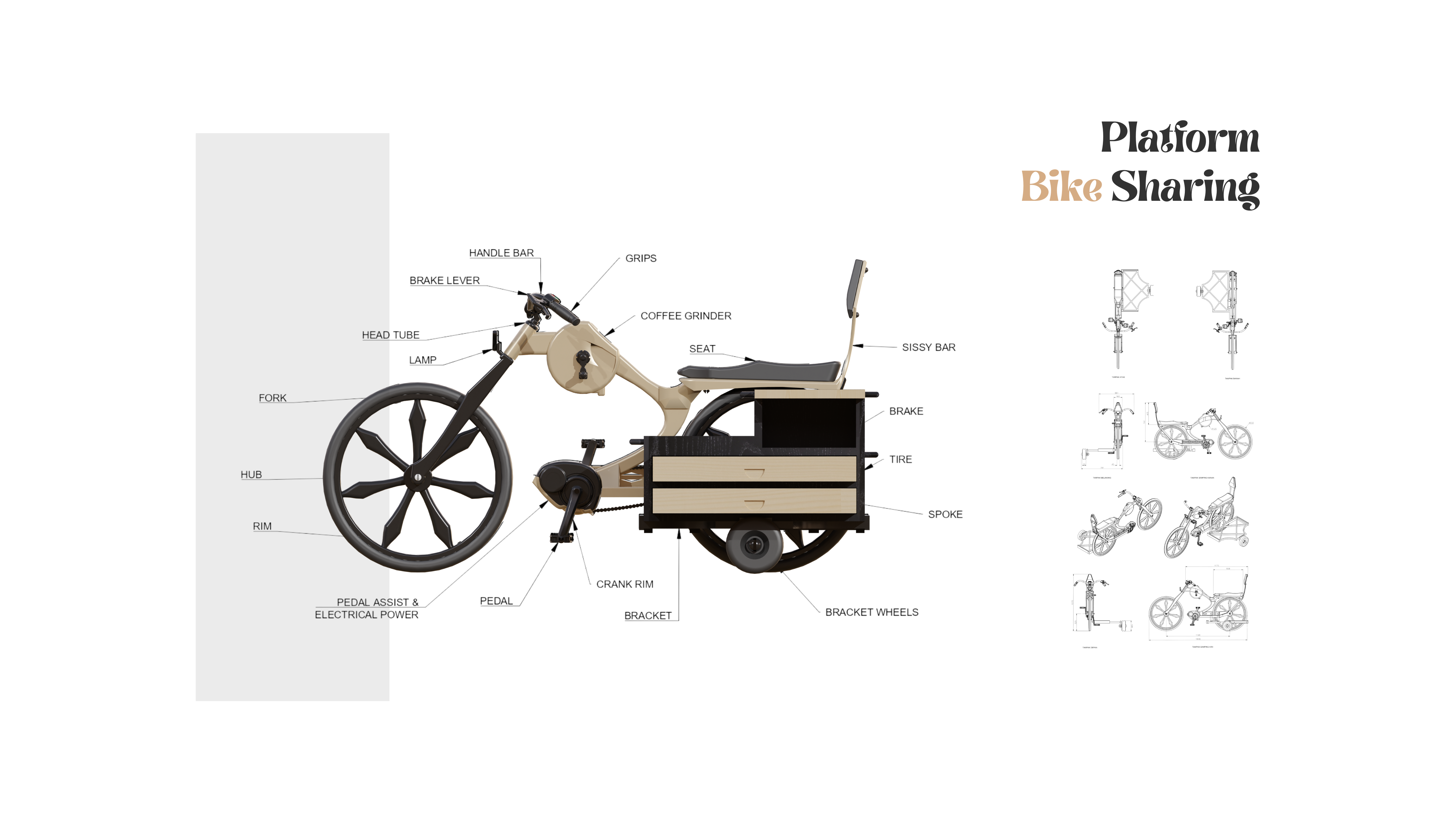 Coffee Shop Cargo Bike-11
