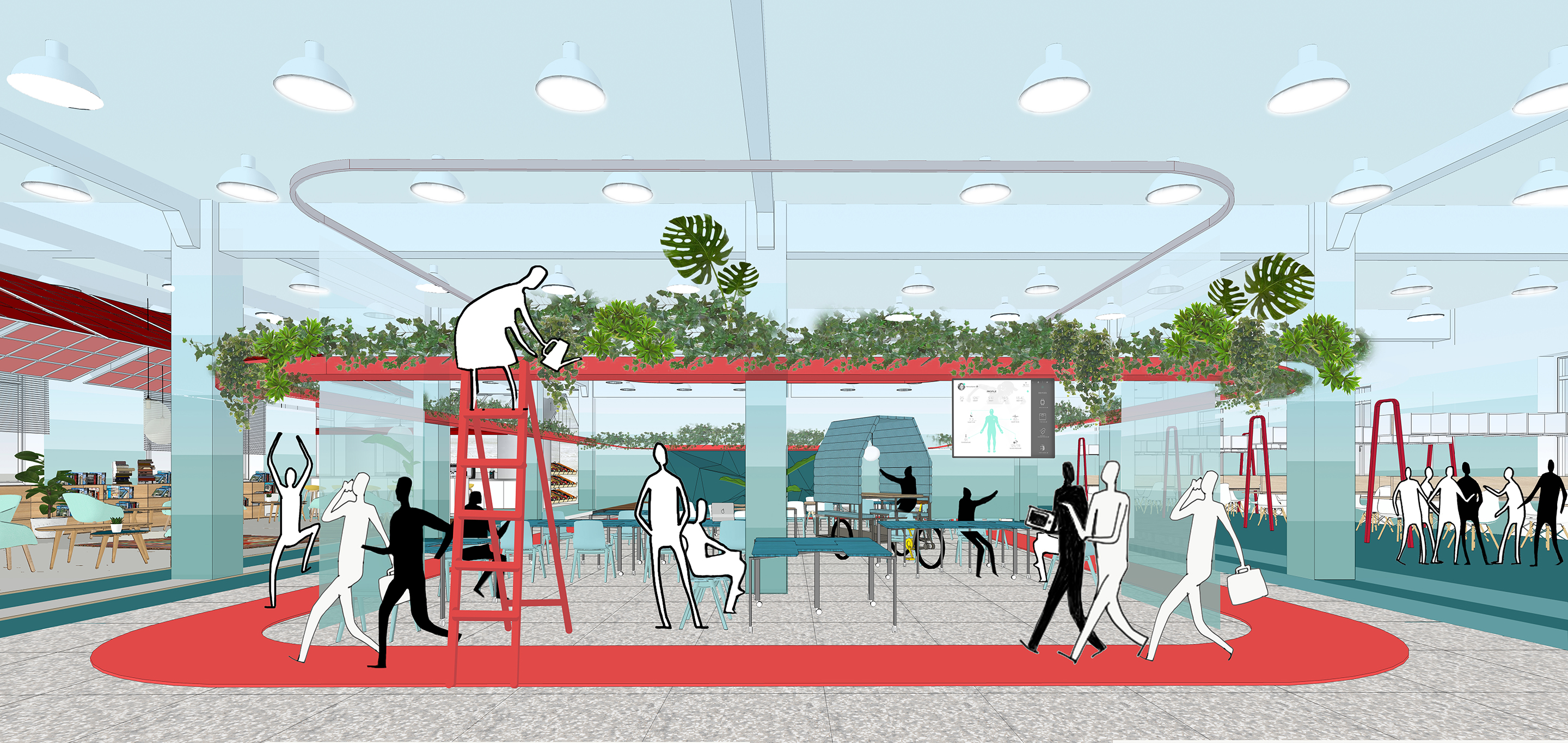 北京乐平社会创业基金会总部·健康办公空间典范-49