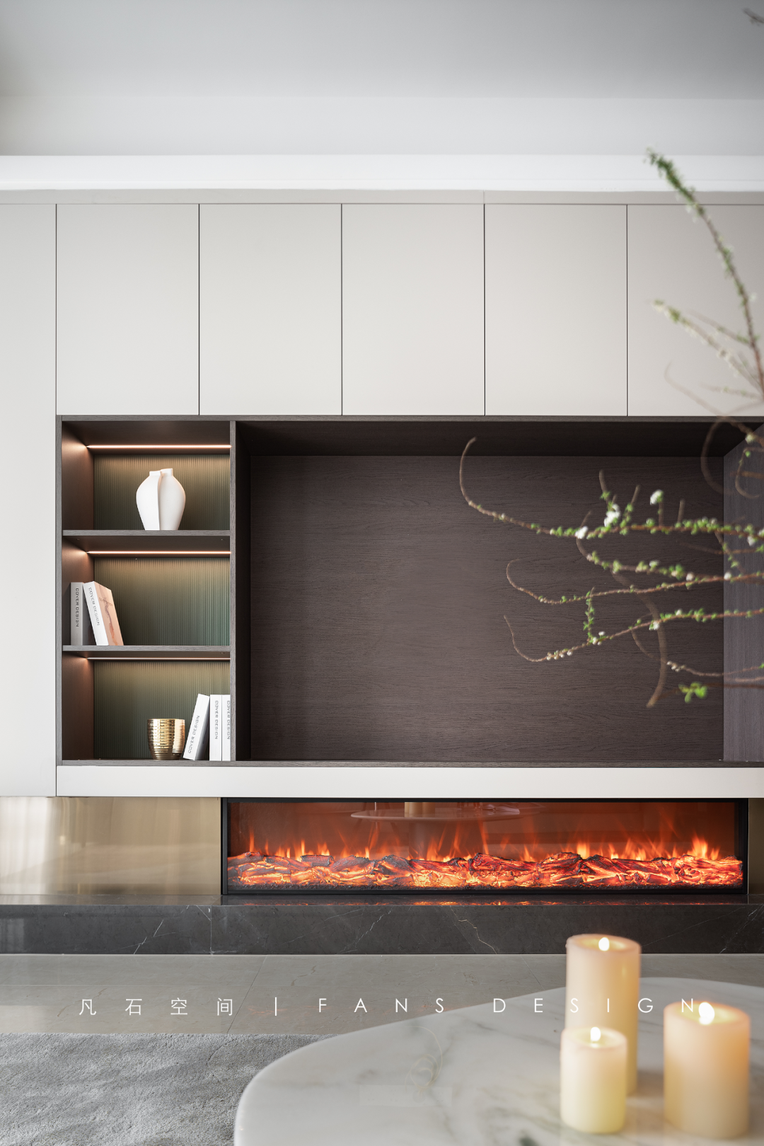 以爱为单位的现代轻奢家居设计丨中国成都丨成都凡石空间设计-29