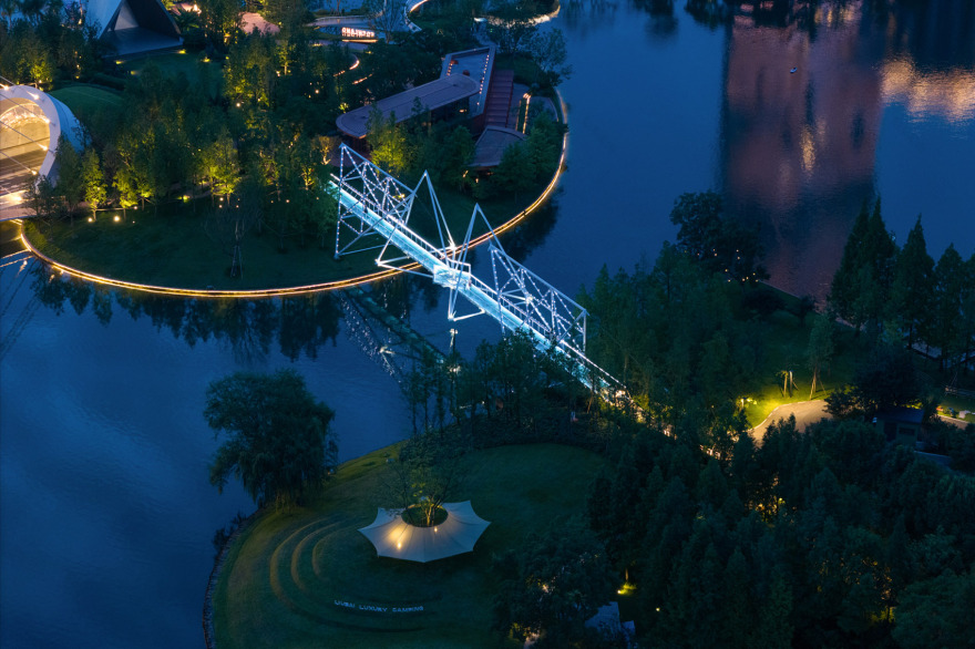 麓湖伊甸岛步行桥丨中国成都丨unarchitecte-51