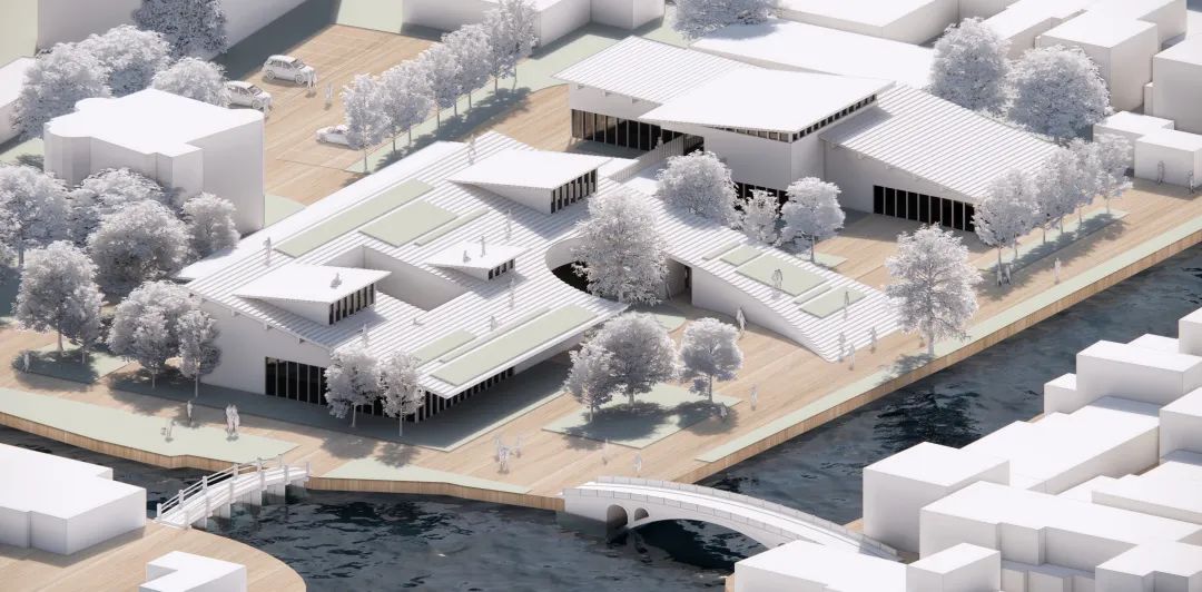 新埭社区未来社区党群服务中心项目丨中国嘉兴丨浙江省建筑设计研究院有限公司第七建筑设计院建筑创作孵化团队-15