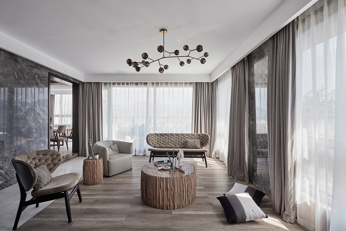 《所谓遇见》 | 冷峻与温暖共融的现代家居设计-0