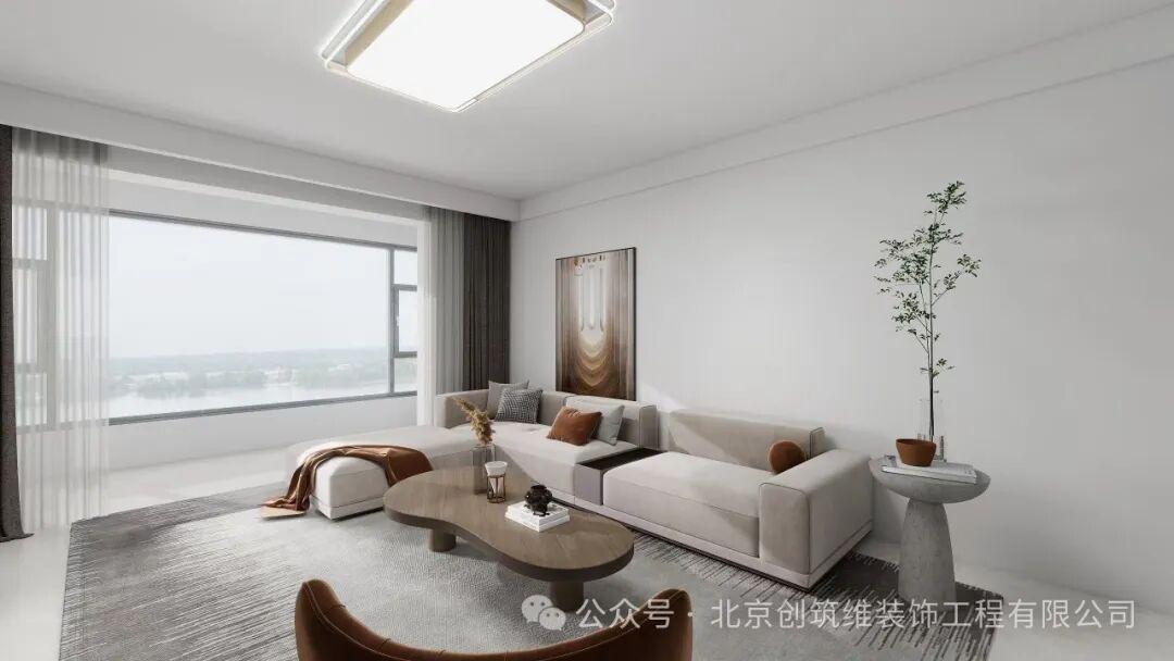 行宫花园|160㎡现代风装修案例-4