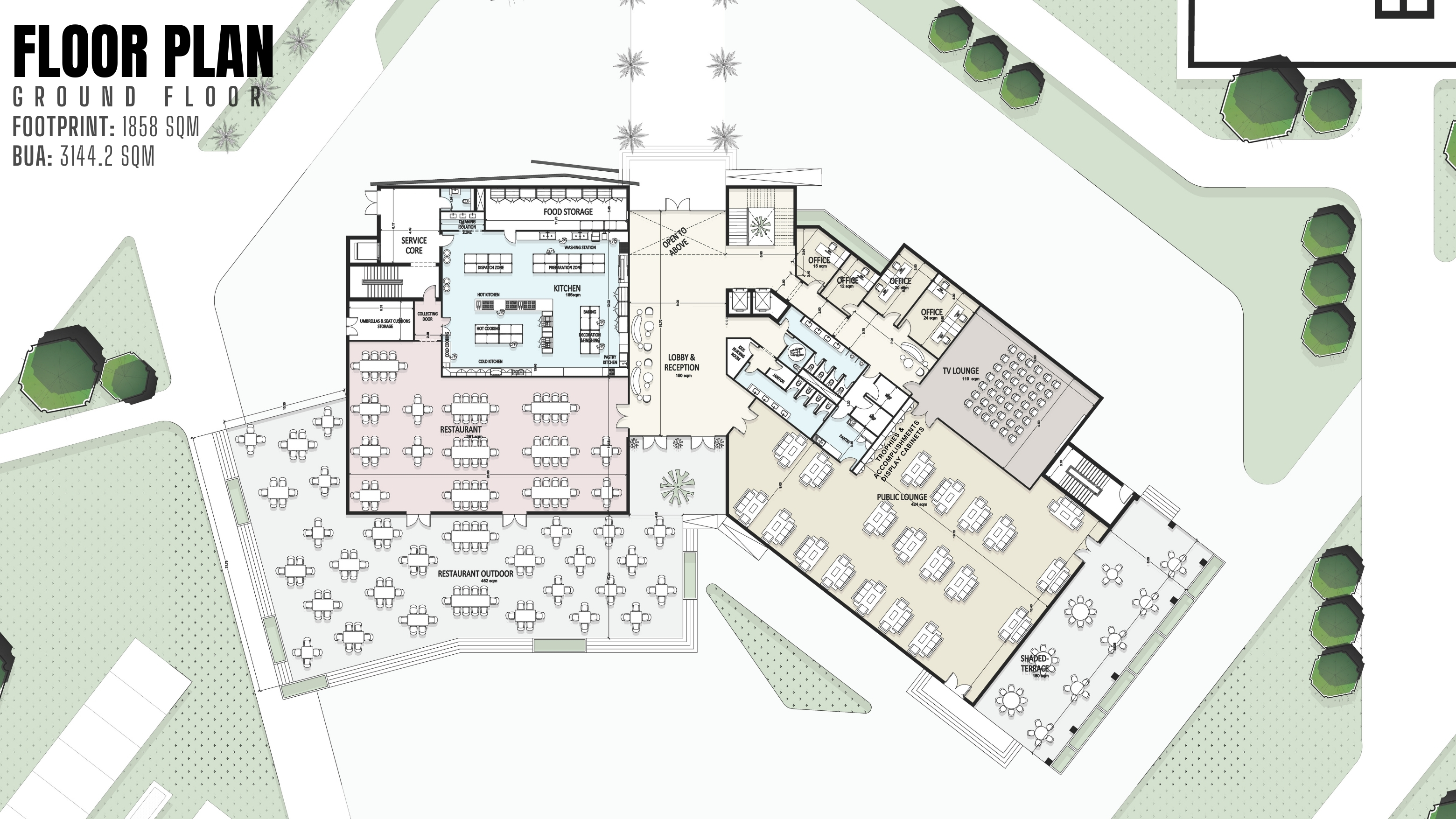 商业建筑 丨埃及开罗丨Horizons A.E.-21