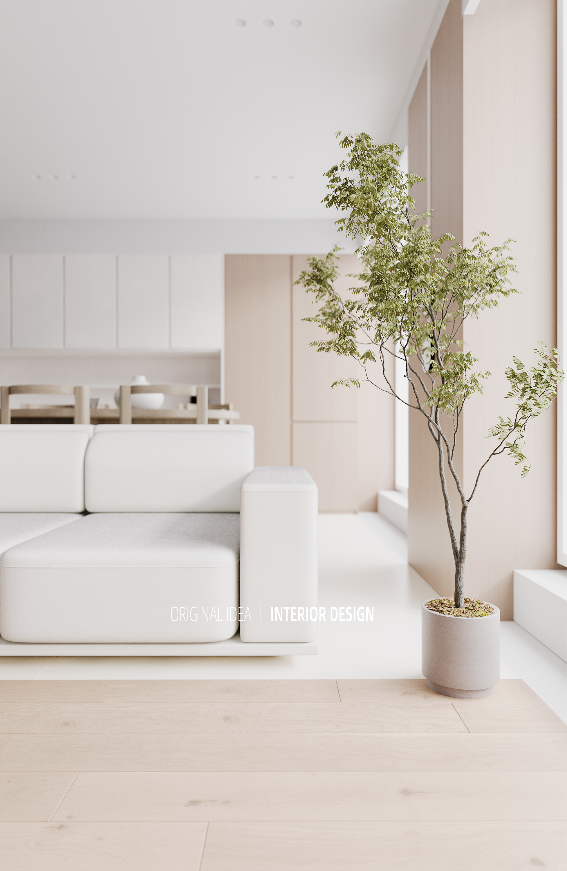 现代木纹配色客餐厅-6