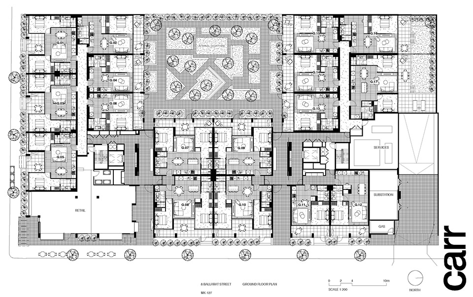 Brunswick Yard公寓丨澳大利亚墨尔本丨Carr-43