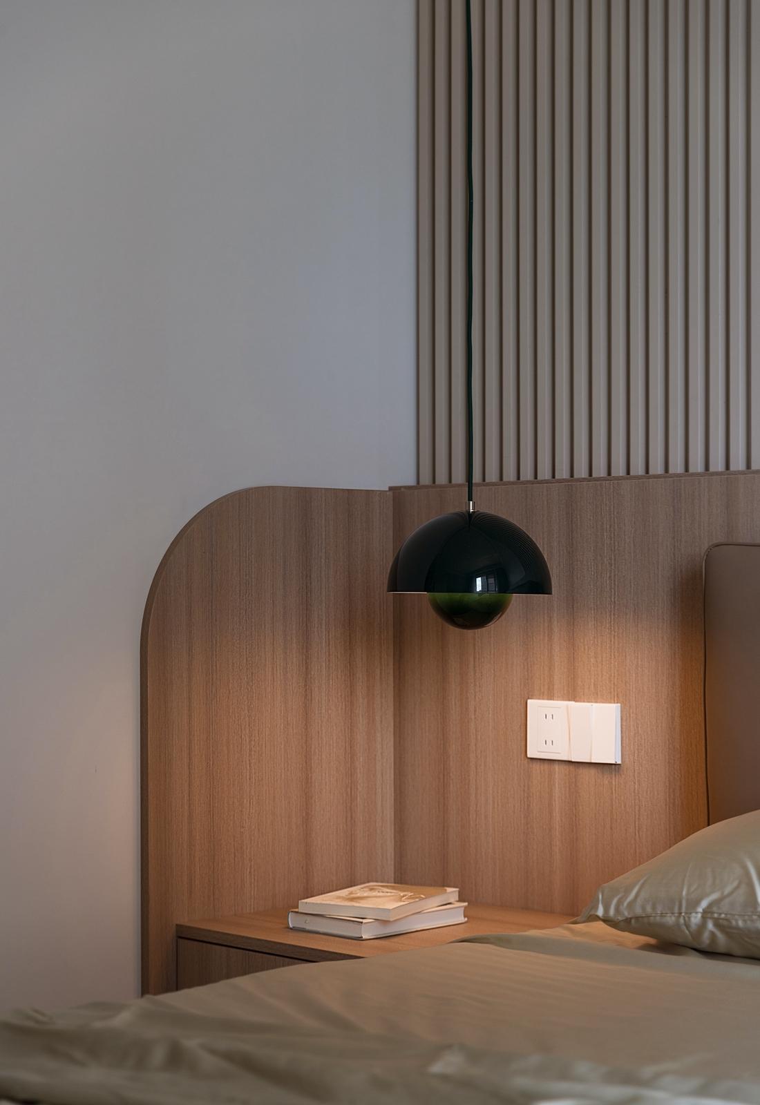 110 平三房原木自然风设计-47