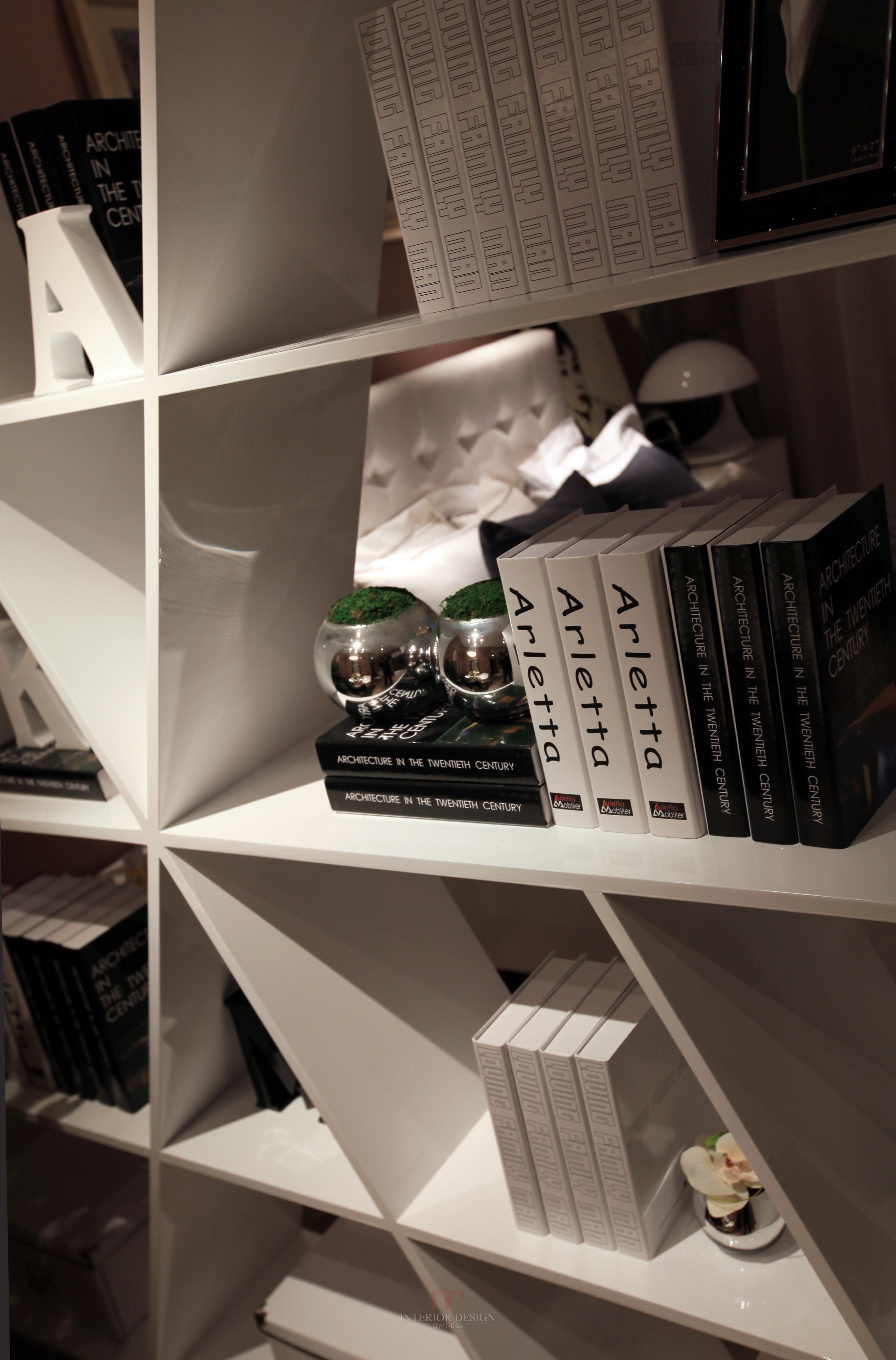 北京现代风格样板间      绽放-2-5