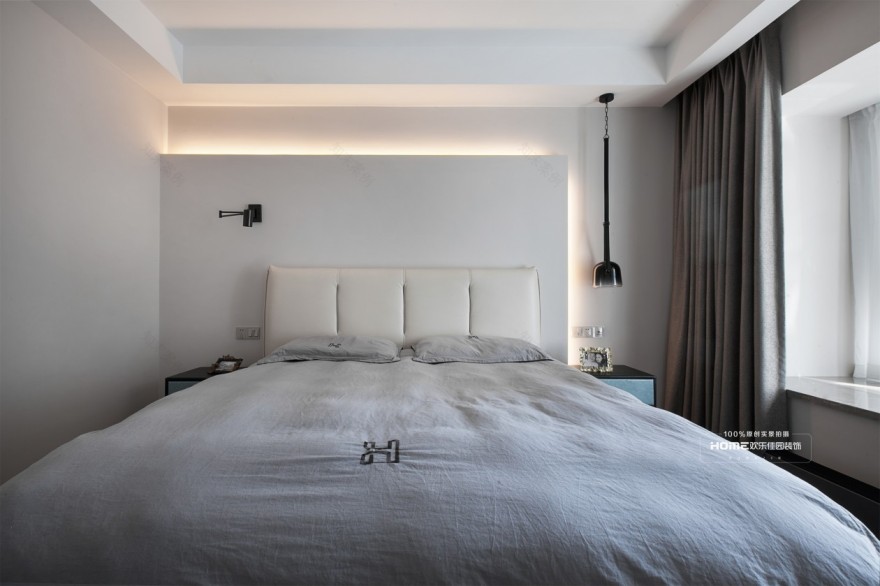 昆明·华润悦府现代简约冷灰色调家居设计丨中国昆明丨杨丽-35