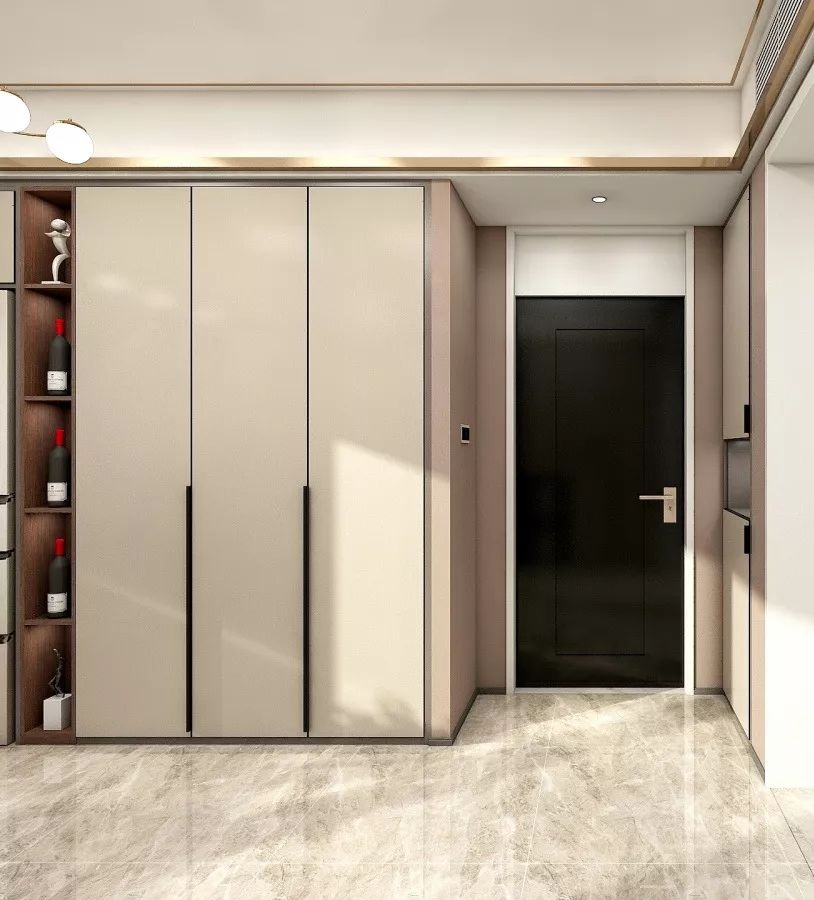 姚磊打造现代轻奢三口之家,设计亮点层出不穷-37