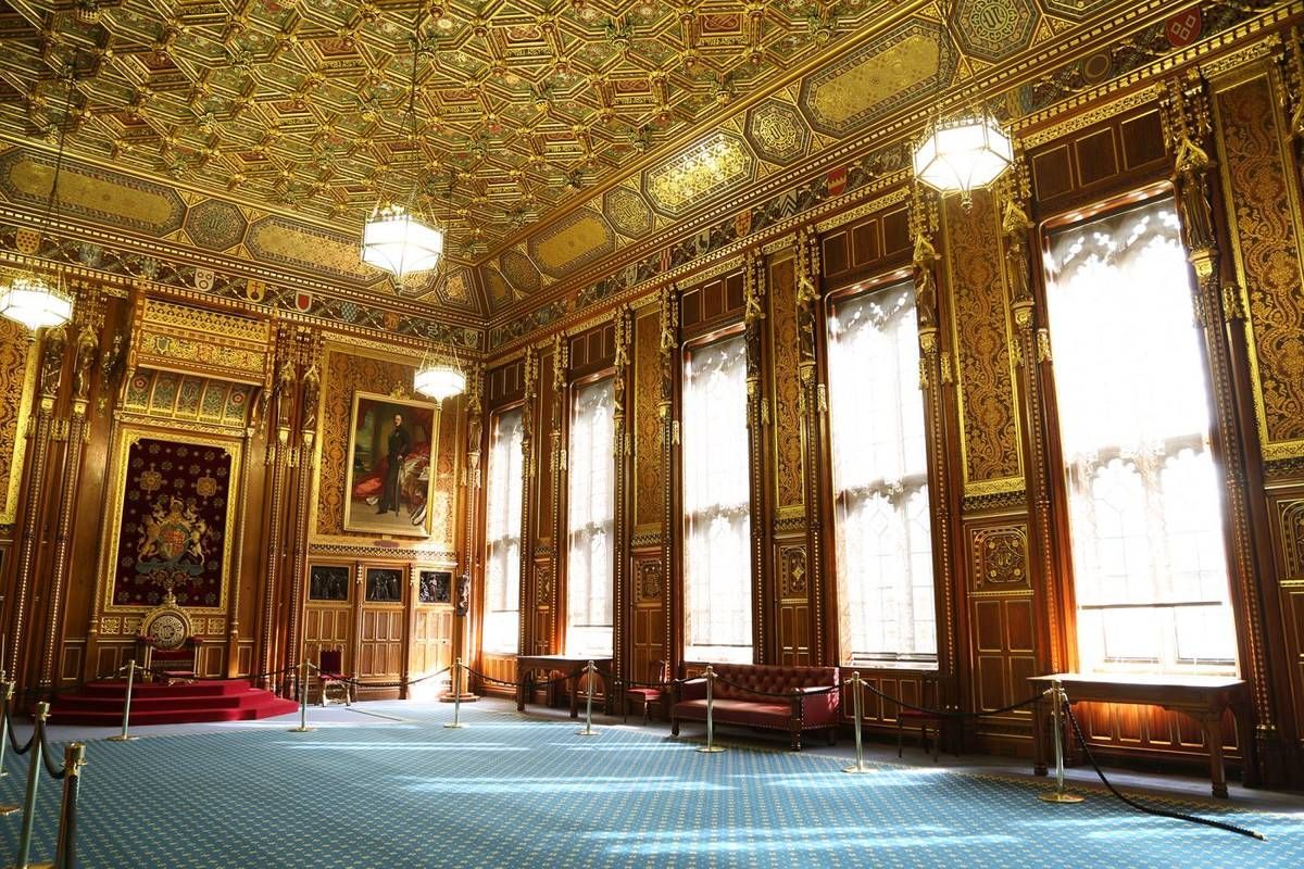 Пьюджин, английская неоготика – 40 фото интерьеров -47