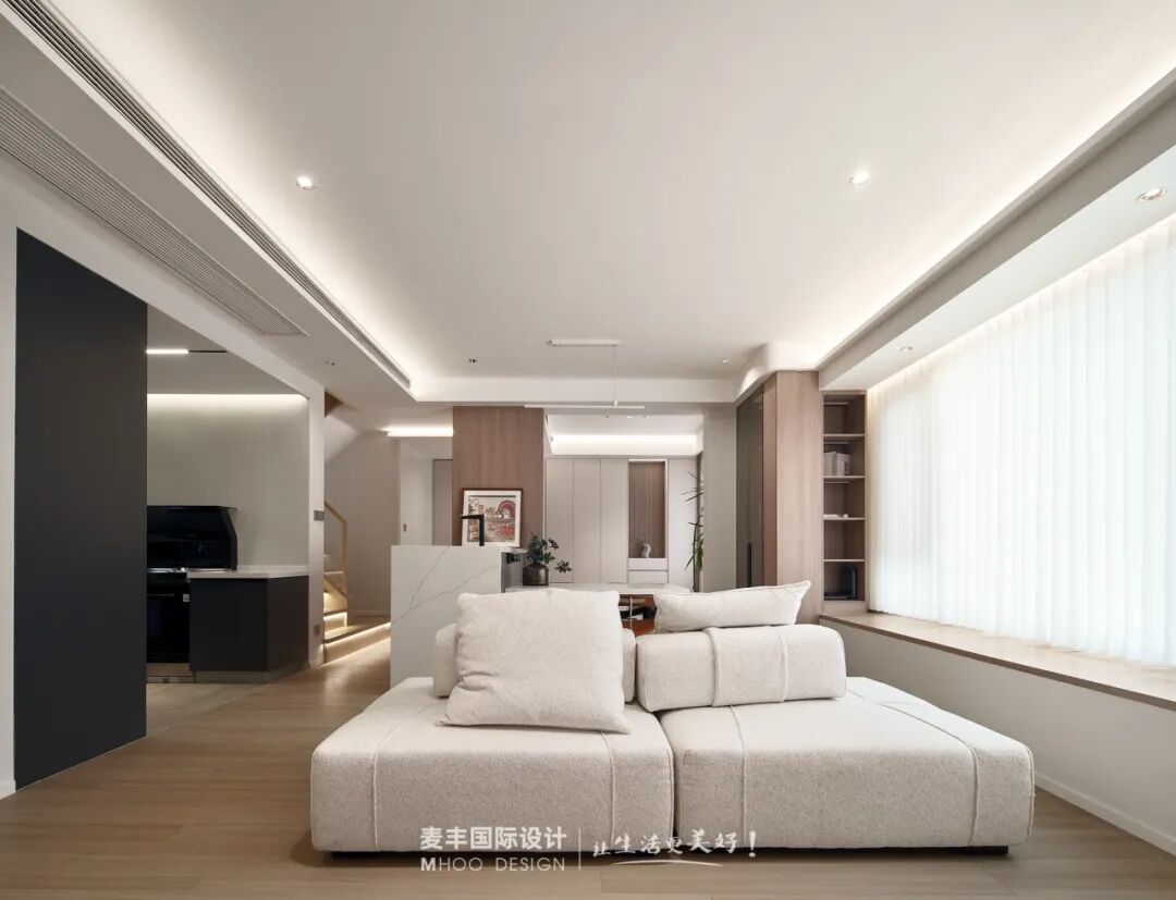 MHOO|翡丽云邸210㎡极简原木风：未说出口的留白-22