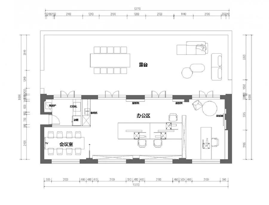 上海彩色办公室丨中国上海丨张烨建筑事务所-63