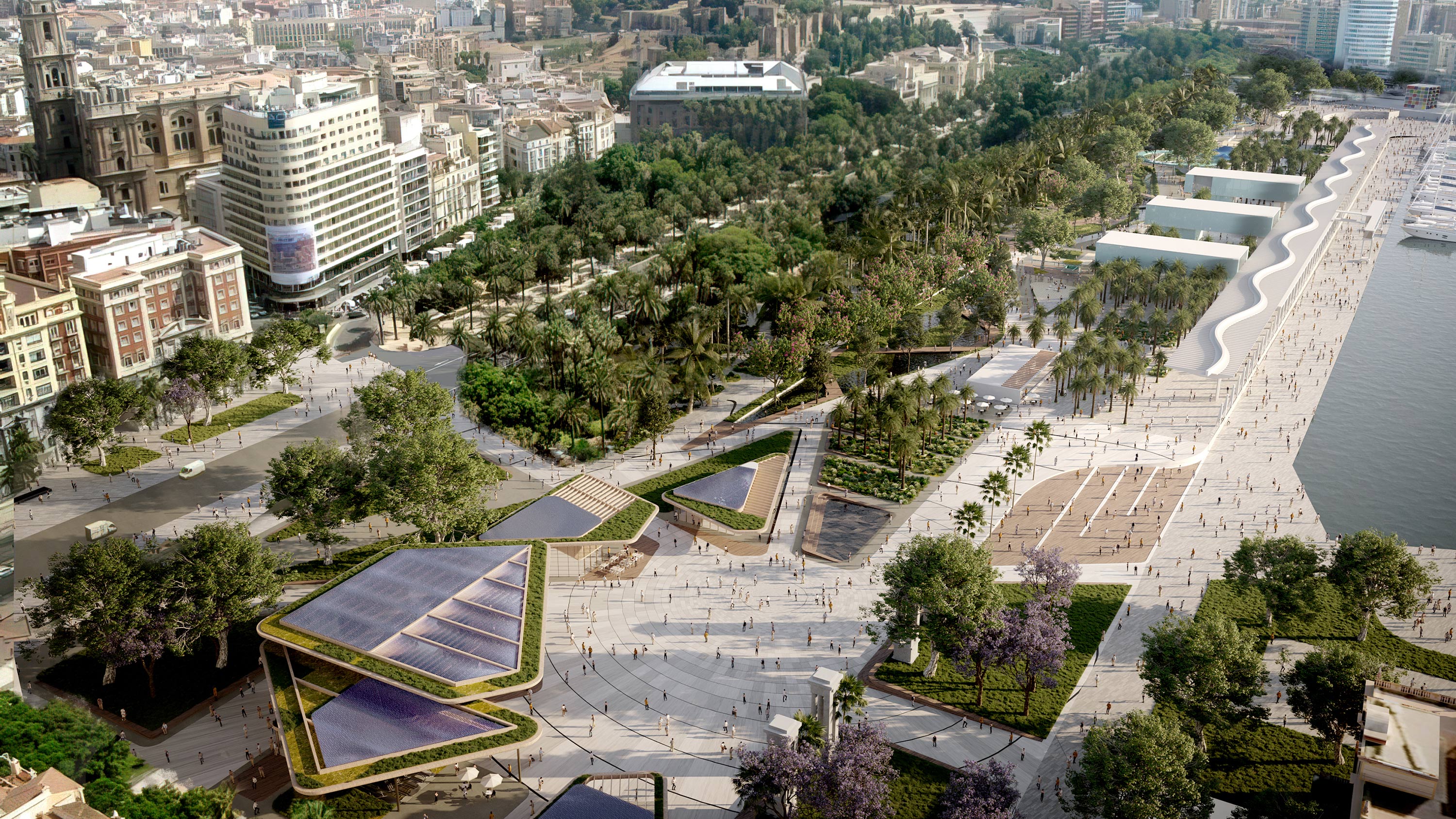 馬拉加海滨计划丨西班牙马拉加-0