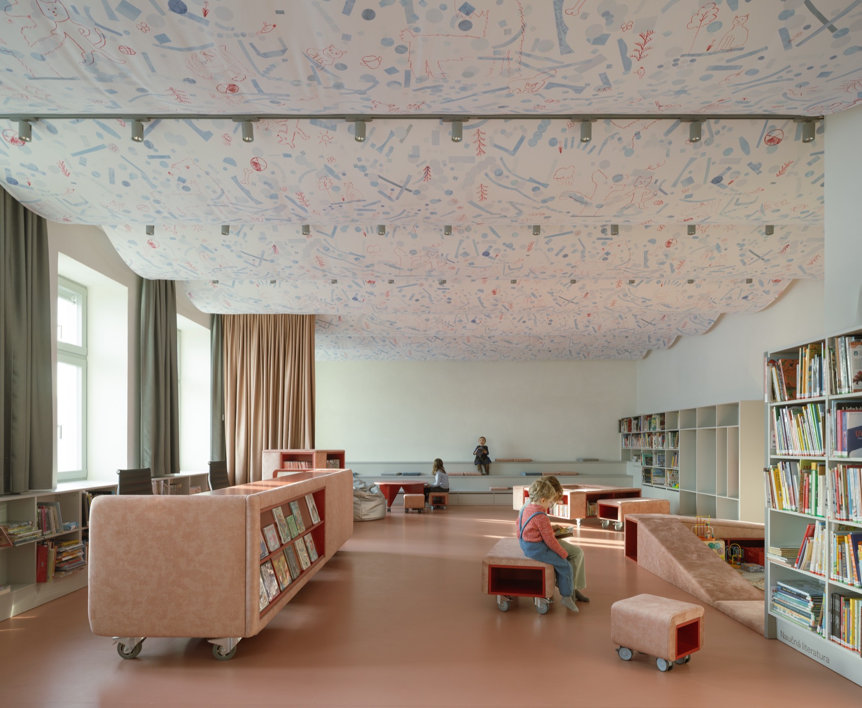 Červený Kostelec图书馆重新设计及翻修项目丨PAPUNDEKL ARCHITEKTI-38