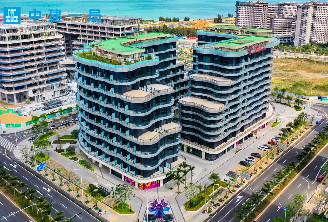 亚洲最大免税商业综合体！中建一局承建的海口国际免税城项目商业街区地块开工-57