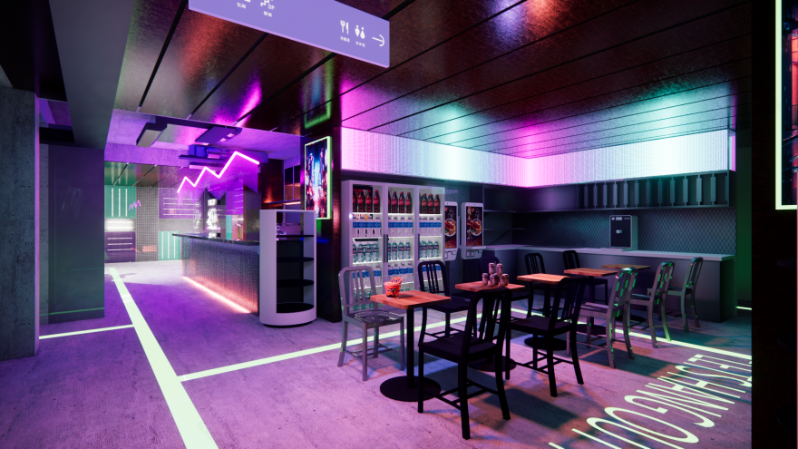 室内高尔夫球场·室内设计-8