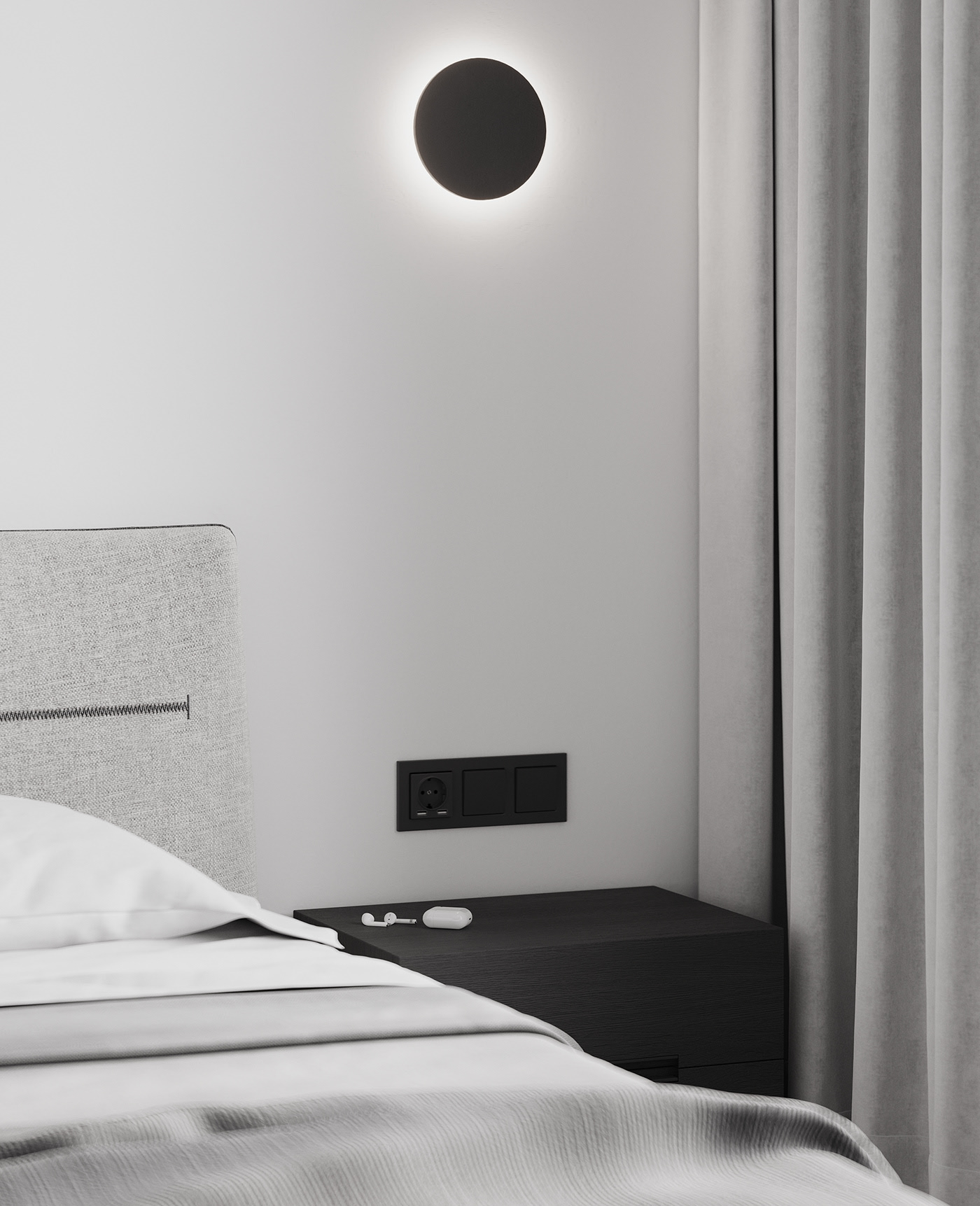 浅色系公寓设计 美的好高级！-21