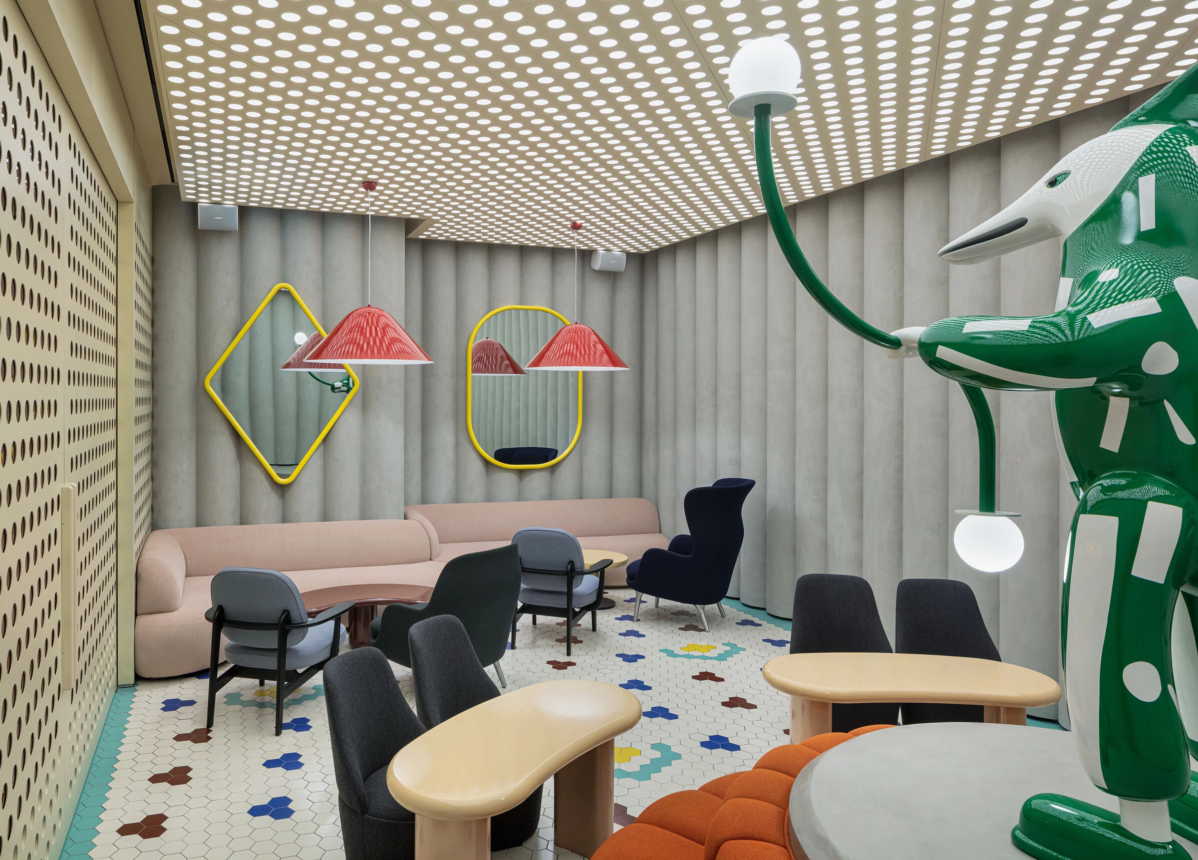 现代贵宾休息室丨韩国首尔丨Jaime Hayon-6