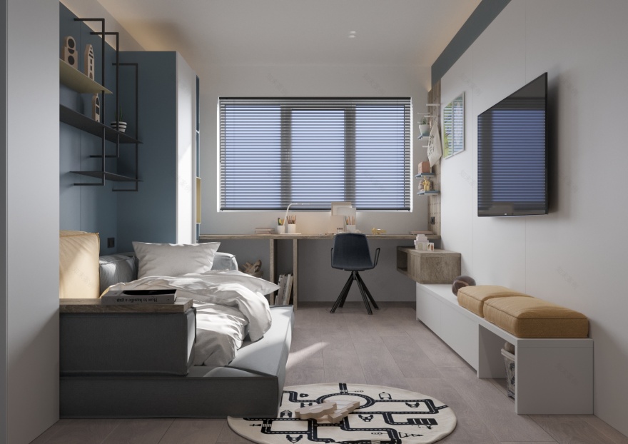 友好家庭公寓设计-9