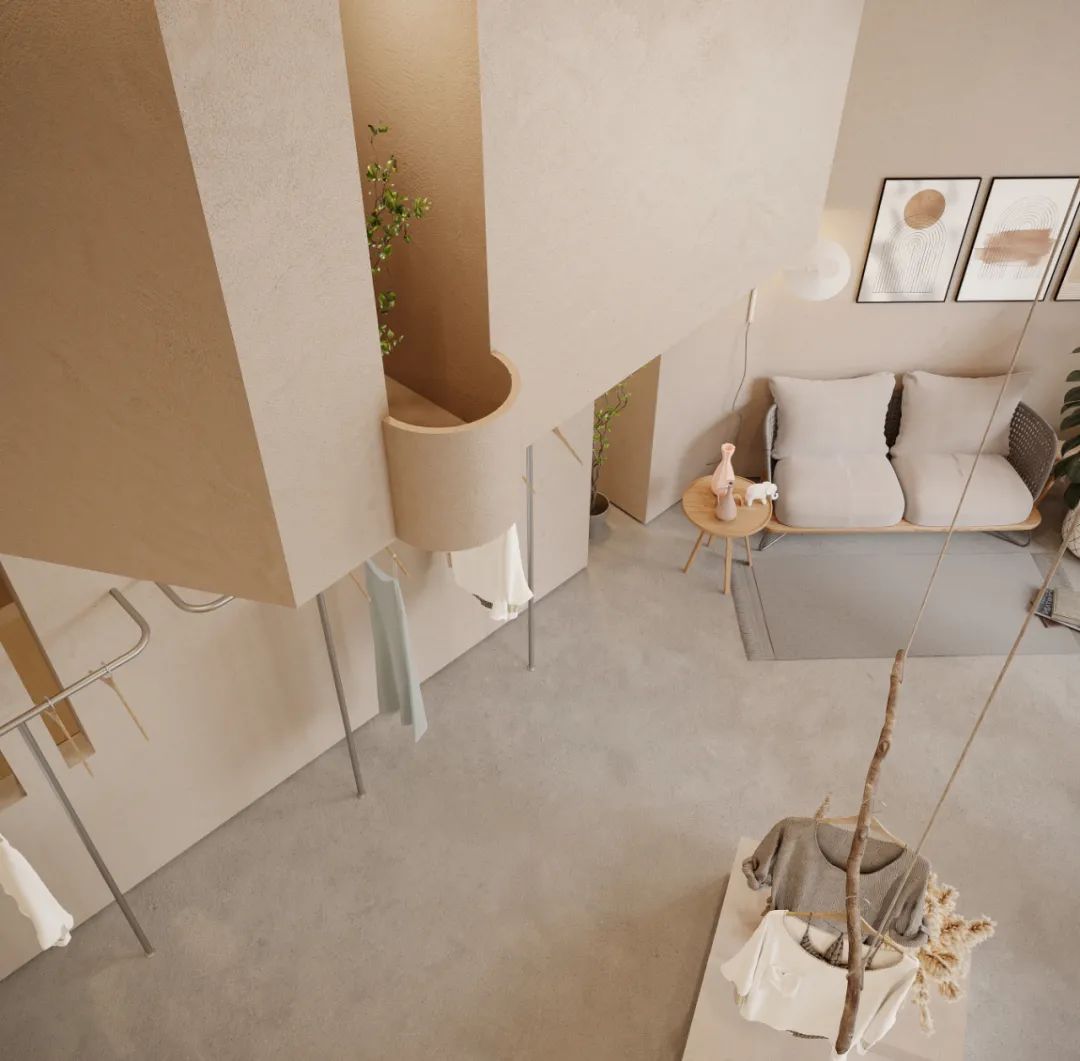 高颜值INS风女装店设计丨中国长沙丨周笙笙全案设计工作室-17