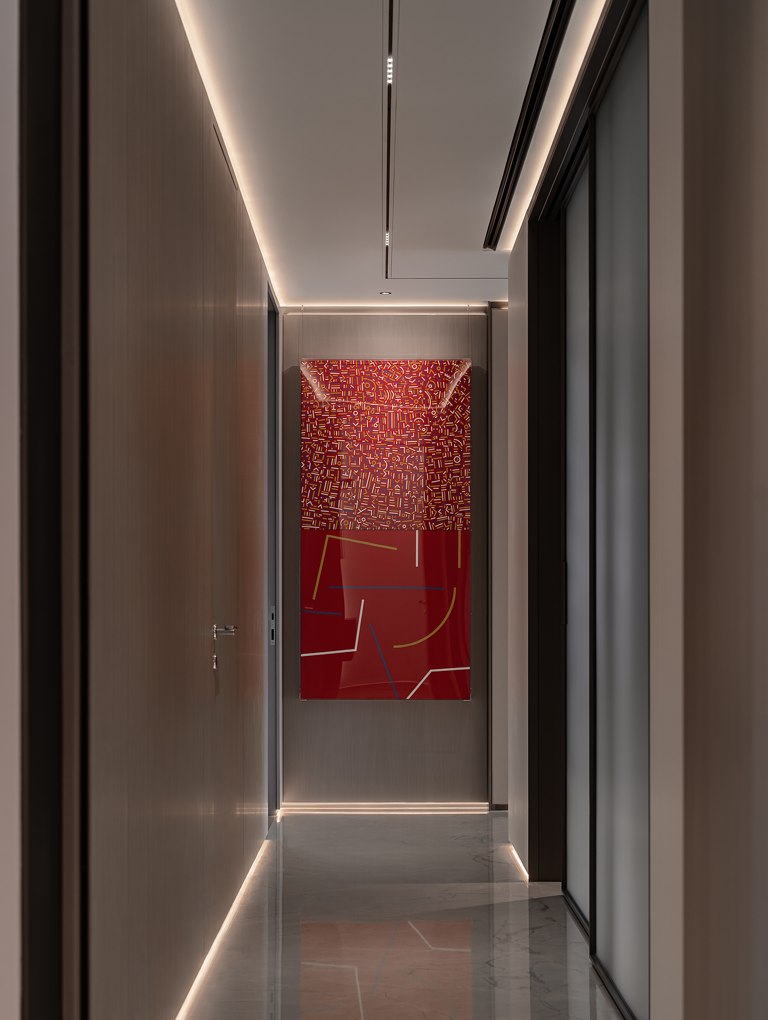 魔都陆家嘴 420㎡艺术大平层私人住宅丨中国上海丨循光空间-8