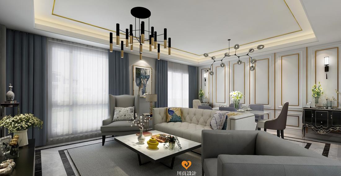 
川页设计| 阳光城愉景湾180㎡ |现代 -1