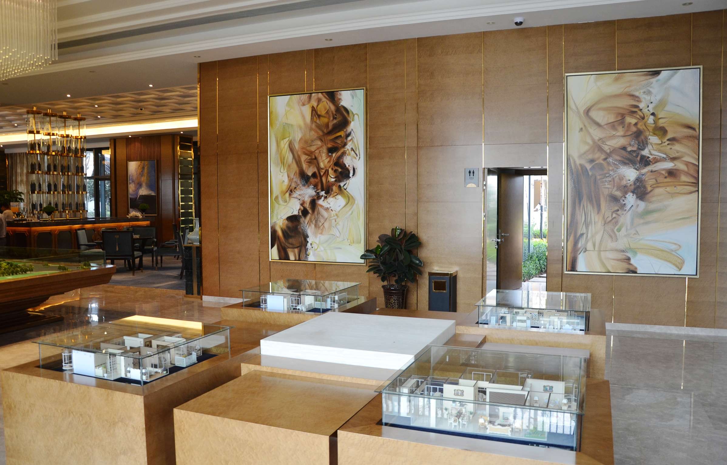 梁志天  西安雅居乐国际售楼部完工图片-11