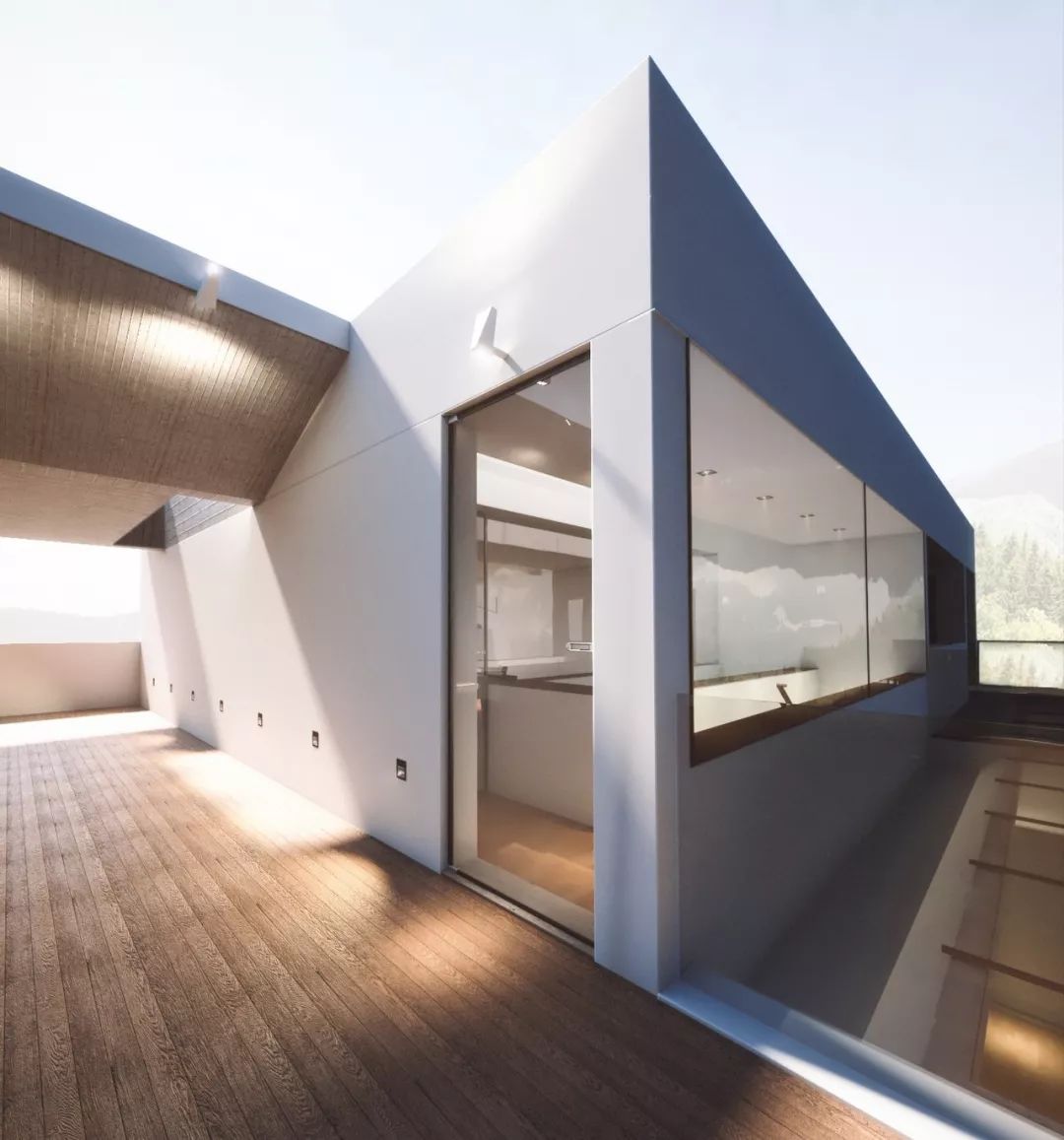 河姆渡别墅 | 隐于山林的透明栖身之所-41