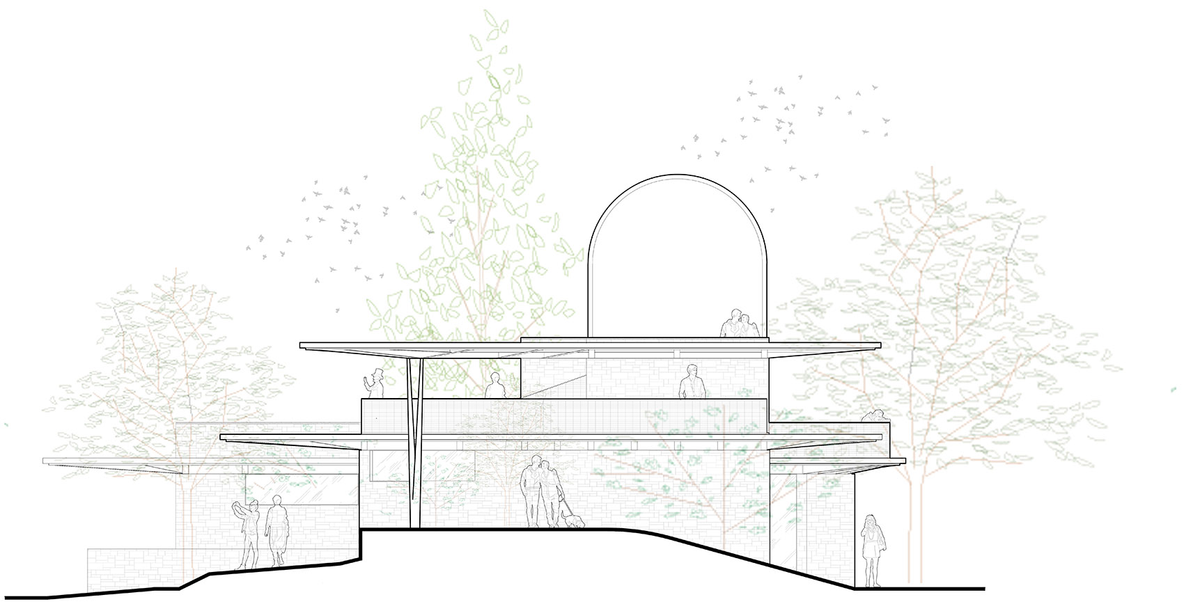 深圳环西丽湖绿道(一期)二级驿站丨中国深圳丨同济大学建筑设计研究院(集团)有限公司原作设计工作室-71