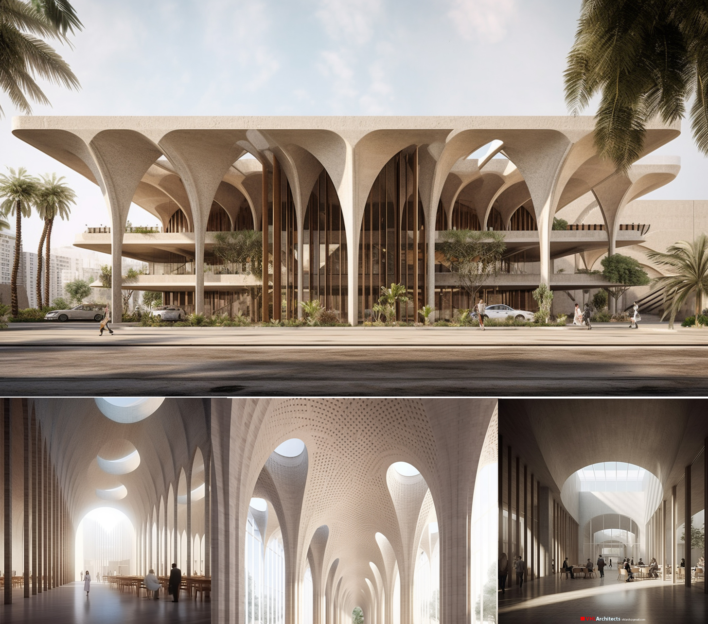 图书馆丨沙特阿拉伯丨Vo Huu Linh Architects-1