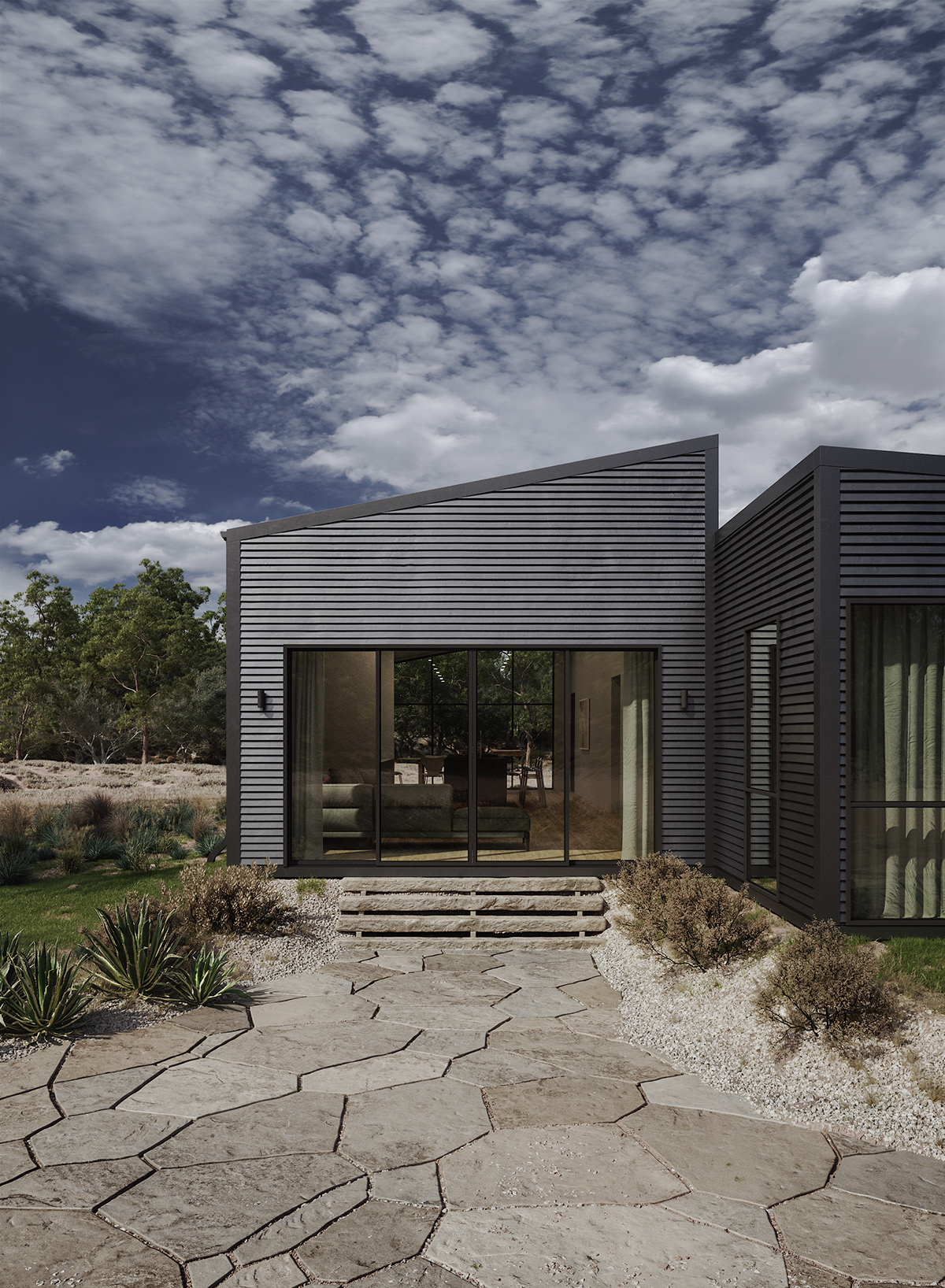 西澳大利亚别墅设计，绿意盎然的生活空间-18