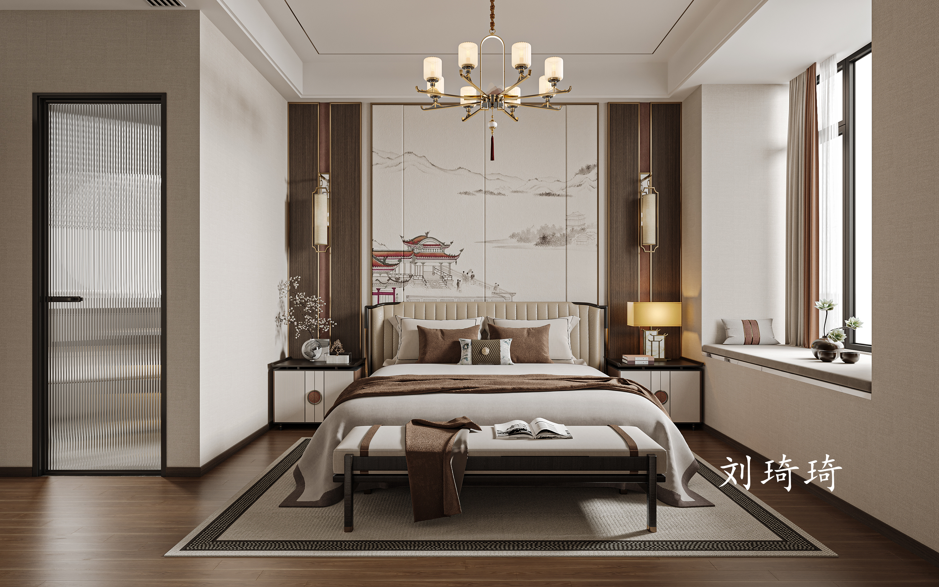 家装 || 新中式 || 隔着屏幕溢出的三代同堂的其乐融融-8