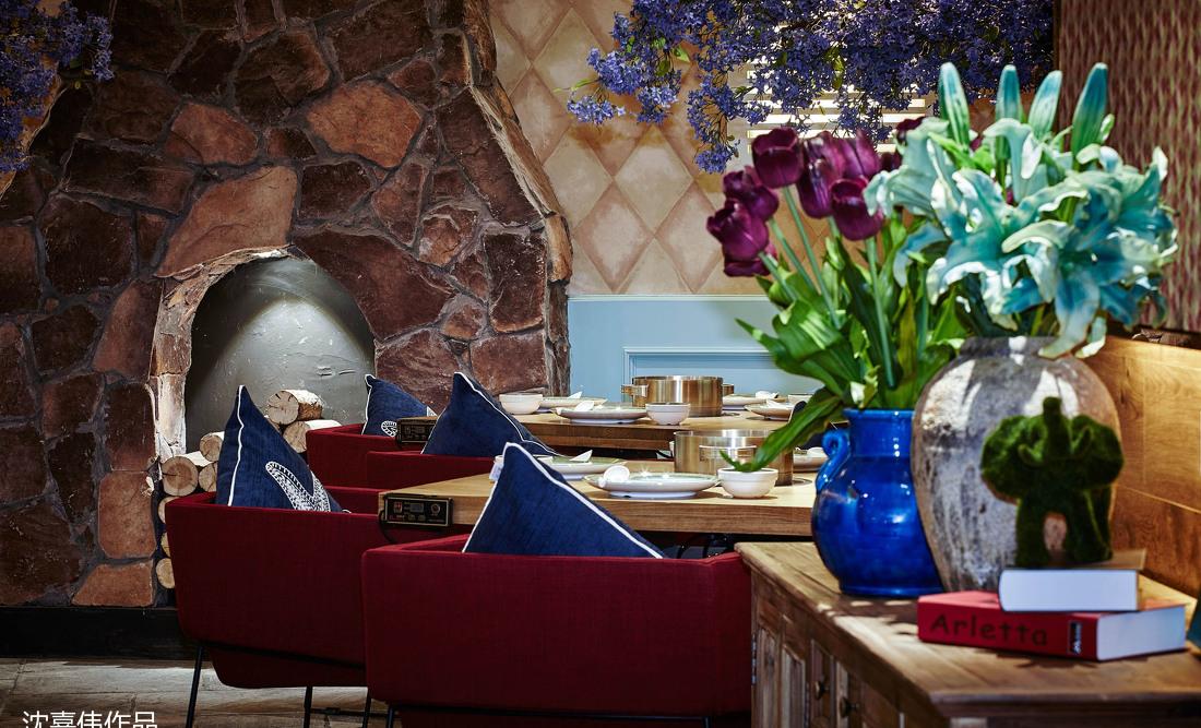 火锅店丨沈嘉伟设计作品—大象十方泰式海鲜火锅-15