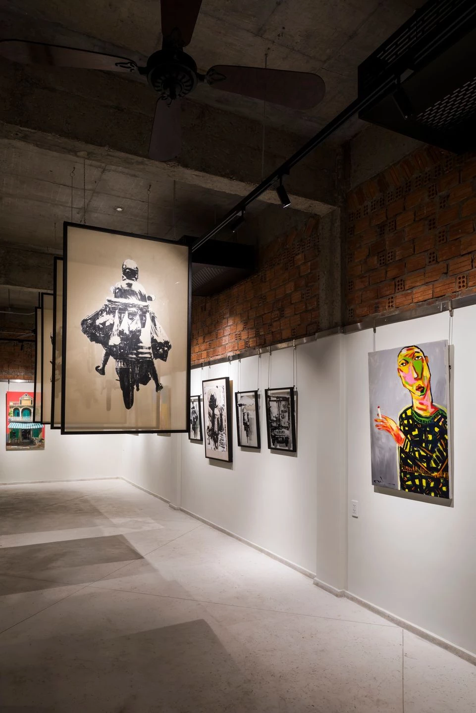 越南传统与现代的完美融合——"艺术空间"餐厅与画廊-29