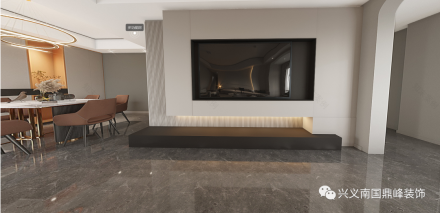 南国鼎峰四季花城混搭风格别墅丨鼎墅设计|邱宁-23