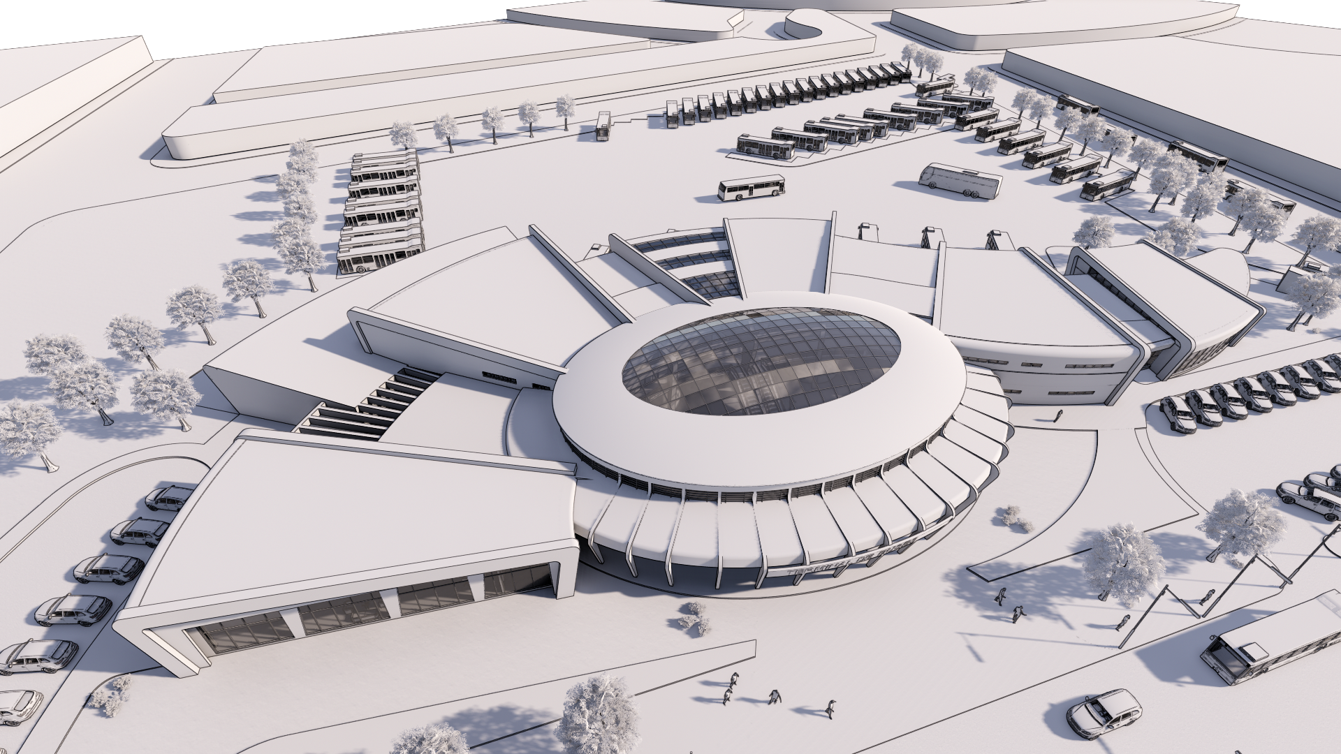 公交车终点站设计丨Eddy Laura Flores-17