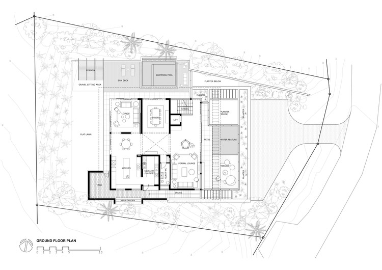 南非热带现代风别墅，风水设计融入建筑-17