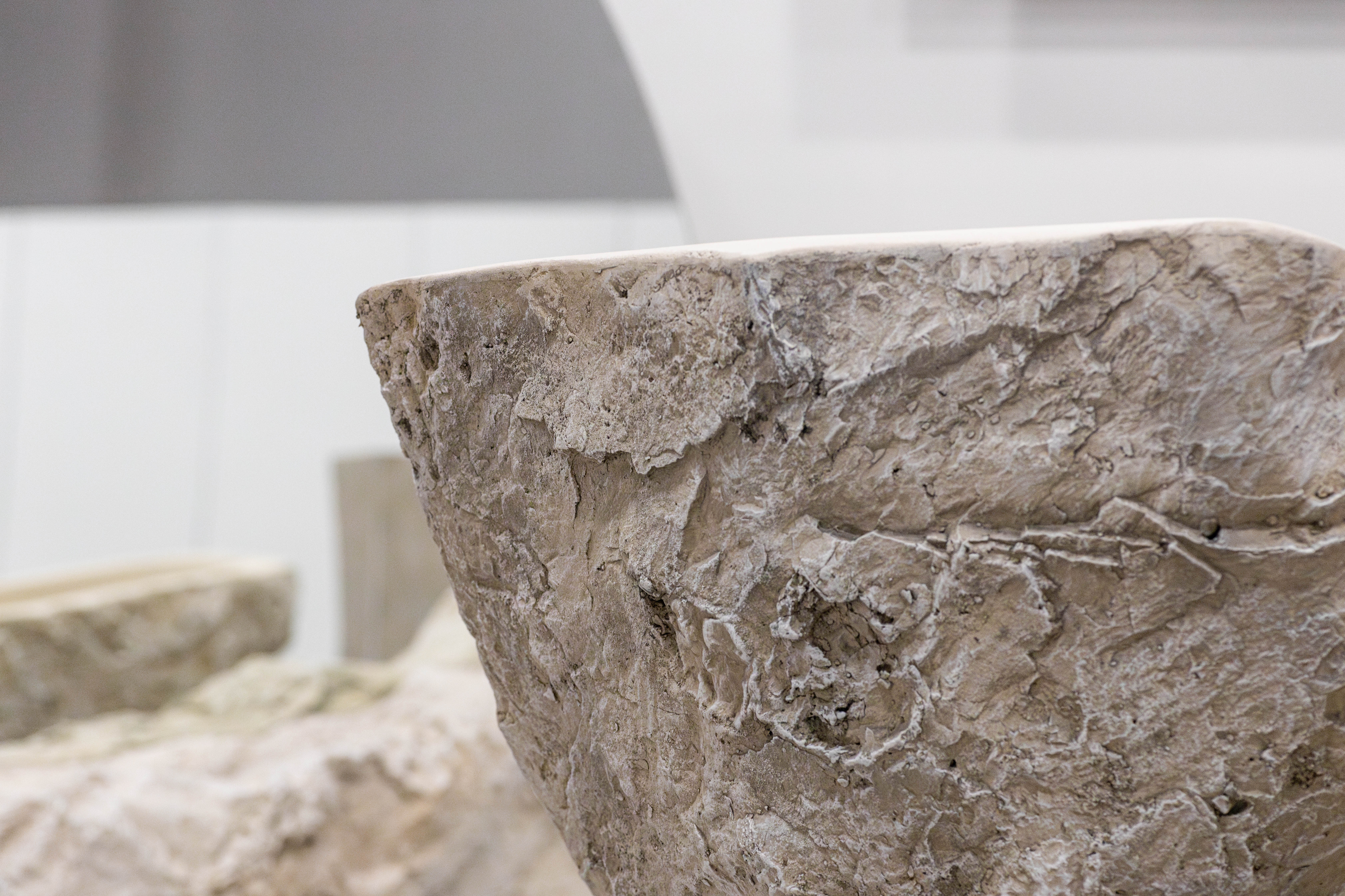 Handcrafted Artificial Stone Bathtub by Stena Projects-5